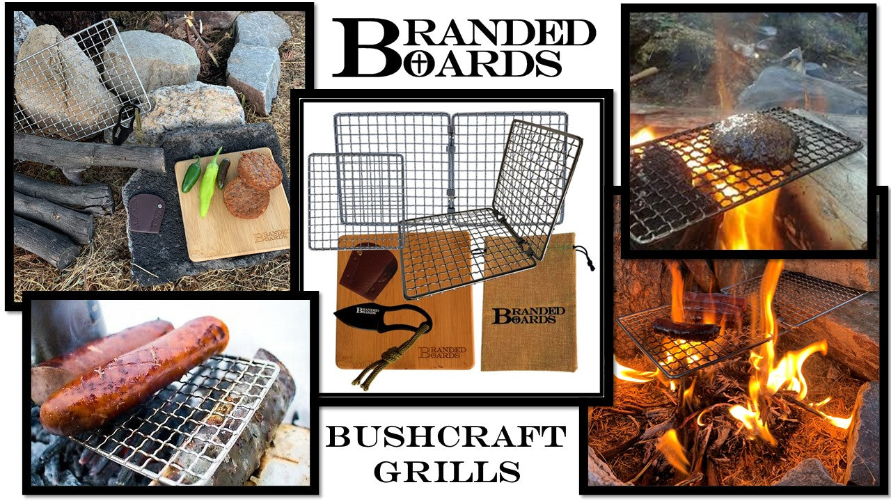 Bushcraft Stainless Steel BBQ Cooking Grill Grate