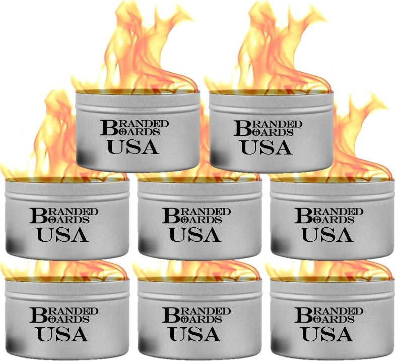 Branded Boards Portable Bonfire Campfire 100% Made in USA. "The Bushcraft" - MEDIUM