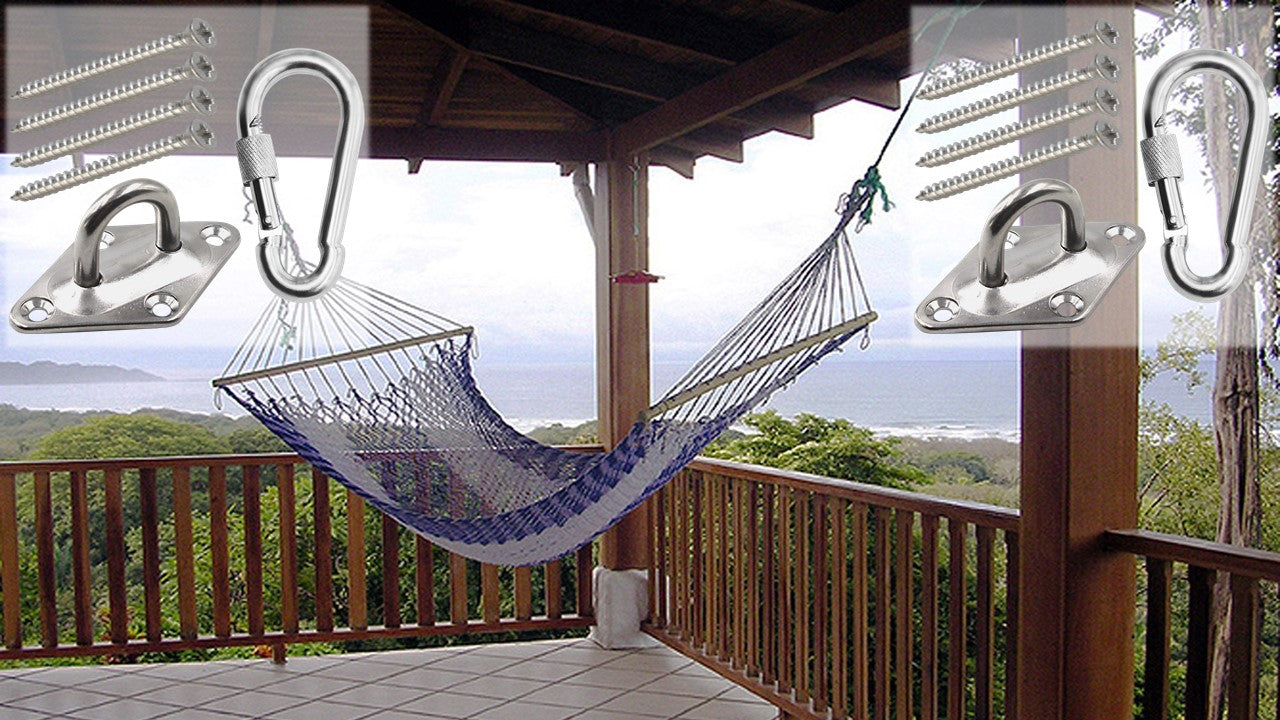 Hammock top hanging kit