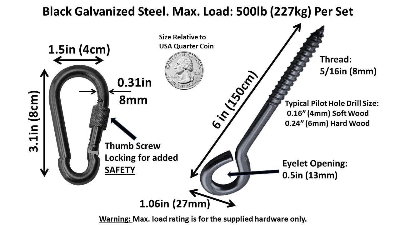Heavy Duty 2 & 2.8 Locking Thumb Screw Closure Zinc-Galvanized Steel –  EZAIZAI