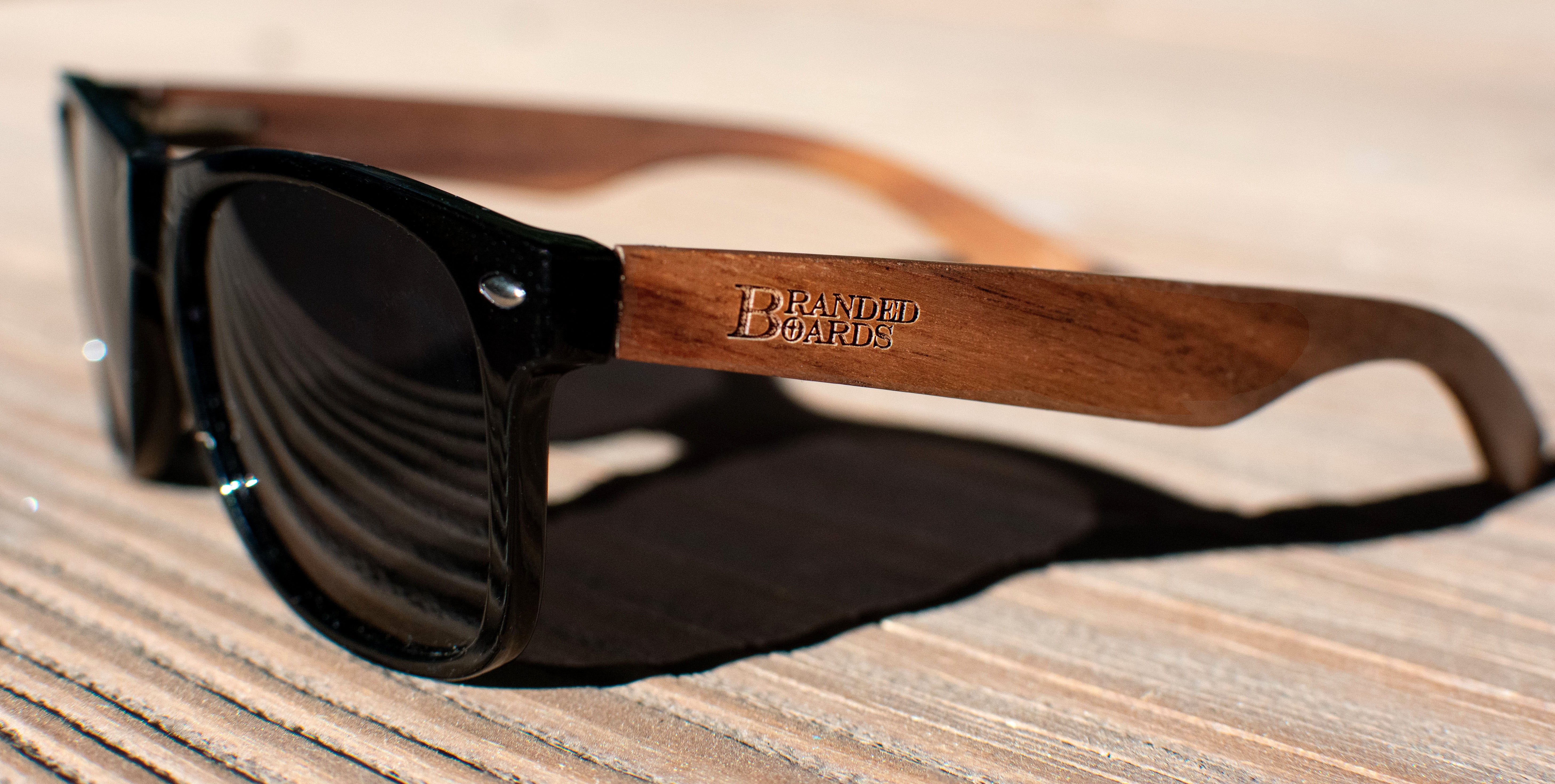 Real store wood sunglasses