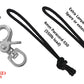 Branded Boards Snowboard Leash Cord Clip for Boots and Bindings