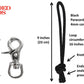 Branded Boards Snowboard Leash Cord Clip for Boots and Bindings
