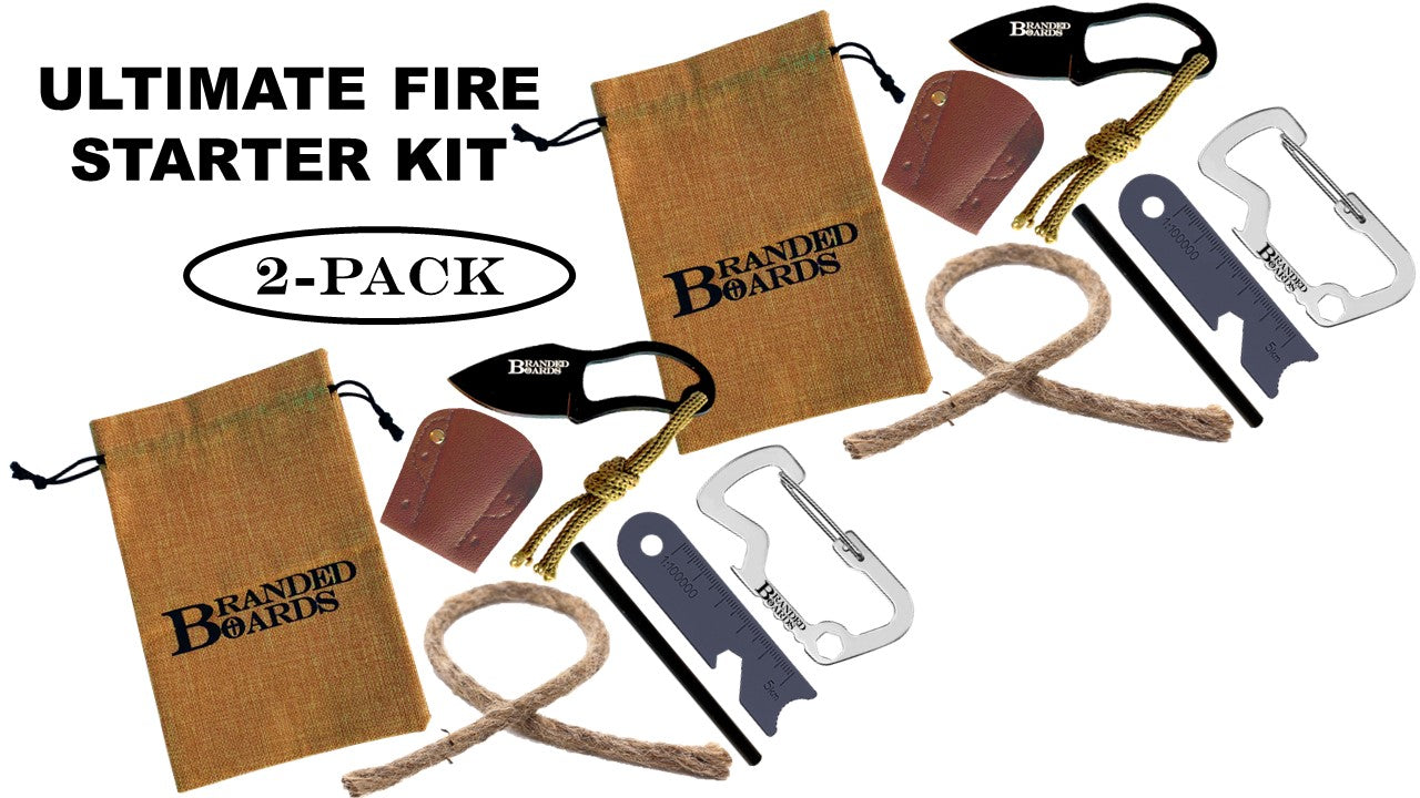 Bushcraft Survival Bugout Fire Starter Kits